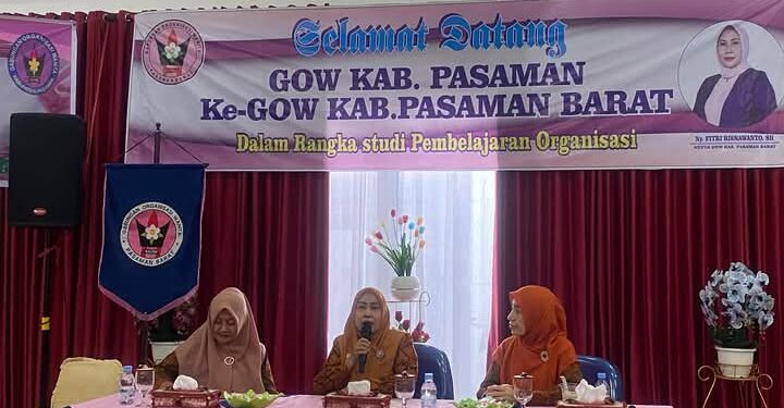 GOW Pasaman Barat Sambut Kunjungan Studi Tiru GOW Kabupaten Pasaman