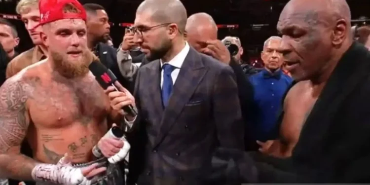 Mike Tyson Kalah Dari Paul Jake Dalam Pertarungan Delapan Ronde