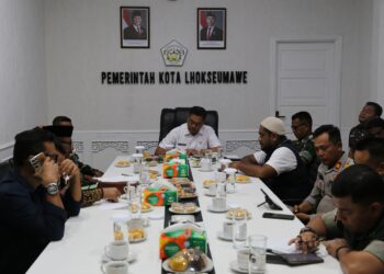 Pemko Lhokseumawe Gelar Rapat Koordinasi Kesiapan Pilkada 2024