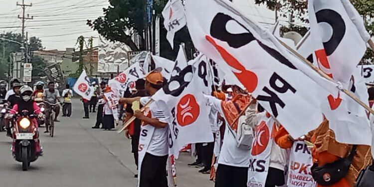 PKS Kabupaten Pemalang Flashmob Dijalan Gatot Subroto
