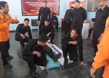 Rutan Pemalang dan BPBD Gelar Simulasi Penanganan Bencana untuk Tingkatkan Kesiapsiagaan