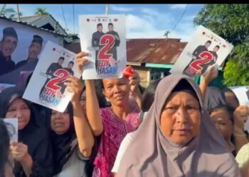 Universitas PAL Stabat Bantu Korban Banjir di Tanjungpura, Menangkan Edy Rahmayadi dan Syah Afandin