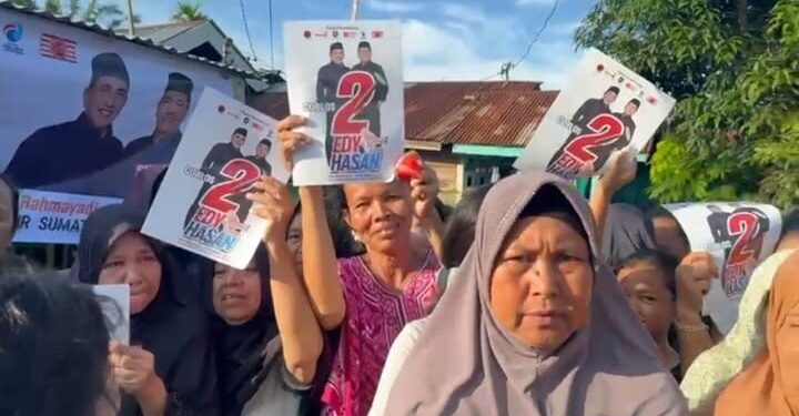 Universitas PAL Stabat Bantu Korban Banjir di Tanjungpura, Menangkan Edy Rahmayadi dan Syah Afandin