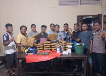 Dua Pelaku Pemilik 30 Kg Ganja dan Sabu Diciduk Polisi
