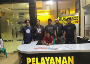 Lelaki Diduga Mucikari Diringkus Tim Opsnal Satuan Reskrim Polres Pasbar