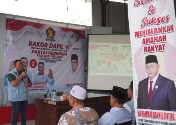Gerindra Dapil 6 Deli Serdang Siap Menangkan Pasangan ADIL 02 dalam Pilkada 2024
