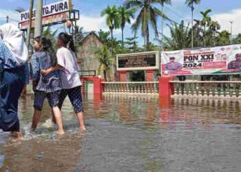 Gerak Cepat Tanggulangi Banjir, Pj Bupati Langkat Gelar Diskusi Strategis di Tanjung Pura