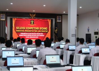 336 Peserta CPNS Kemenkumham Babel Ikuti Tes Kesehatan dan Psikotes