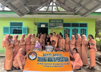 Rutan Kelas IIB Pangkalan Brandan Gelar Bantuan Sosial Keluarga Warga Binaan dan Panti Asuhan