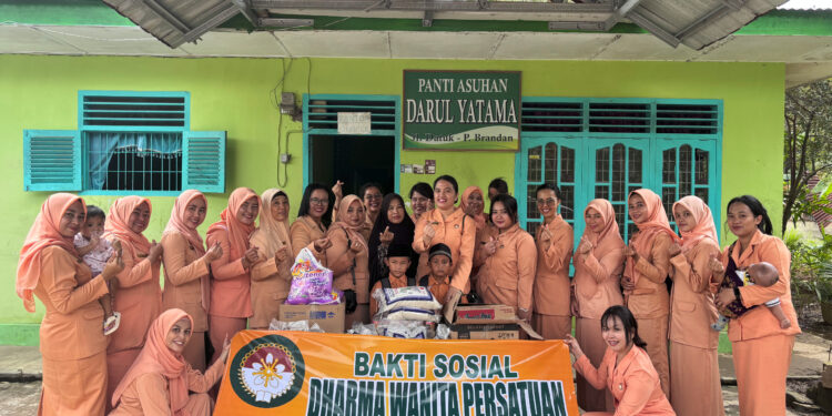 Rutan Kelas IIB Pangkalan Brandan Gelar Bantuan Sosial Keluarga Warga Binaan dan Panti Asuhan