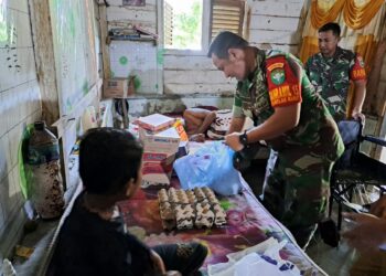 TNI Kodim 0104 Aceh Timur Salurkan Bantuan kepada Eks Kombatan GAM