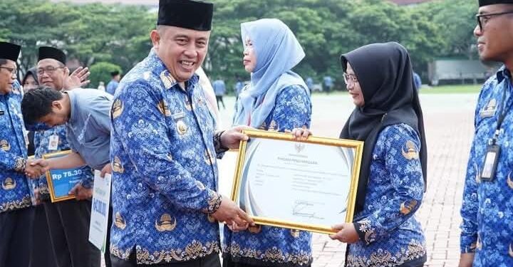 Pj Bupati Bekasi Dorong Inovasi dan Kolaborasi ASN di HUT Korpri ke-53