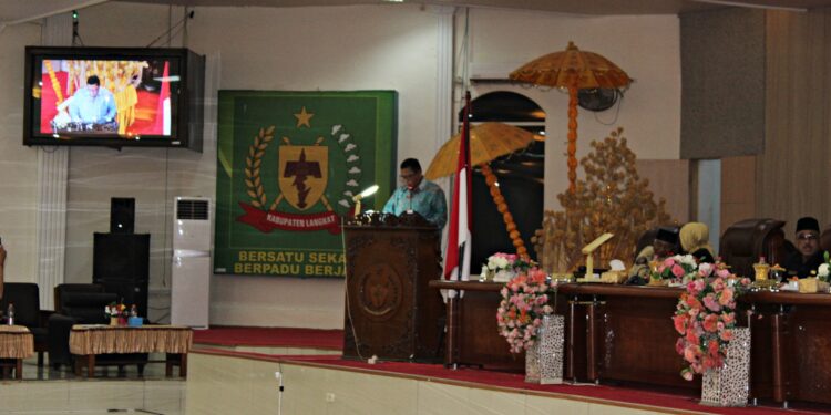 Susunan Alat Kelengkapan DPRD Langkat Diumumkan