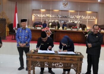 Rp 2,1 Triliun APBD Langkat Tahun 2025 Disahkan