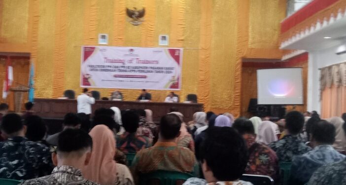 KPU Pasbar Laksanakan Bimtek KKPS Pemilihan Tahun 2024