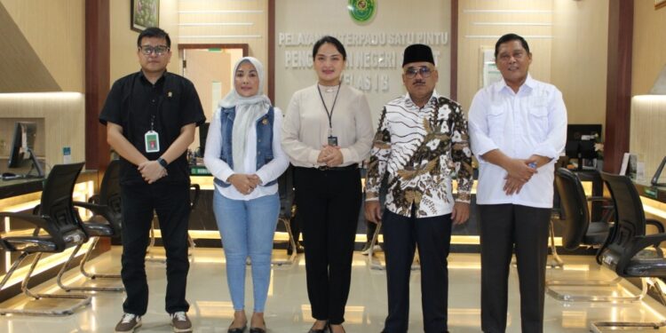 Pimpinan Sementara DPRD Langkat Silaturahmi ke Pengadilan Negeri Stabat, Persiapkan Pelantikan Pimpinan Definitif