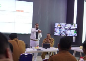 Pj Bupati Langkat Tegaskan Komitmen Tata Kelola Bersih, Gelar Rapat Evaluasi MCP Bersama KPK