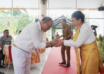 Pj Bupati Langkat Sambut Ketua Pengadilan Negeri Stabat yang Baru