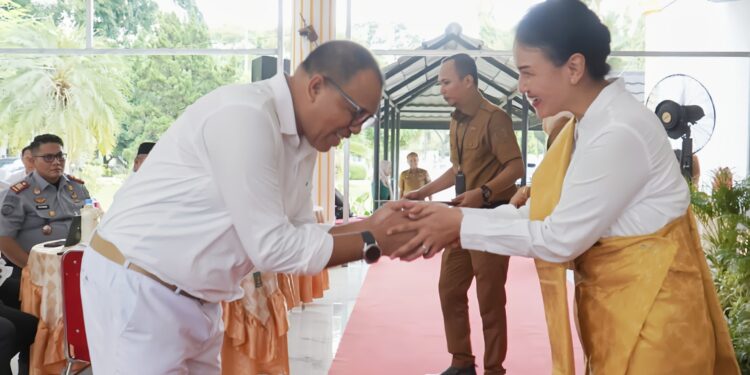 Pj Bupati Langkat Sambut Ketua Pengadilan Negeri Stabat yang Baru