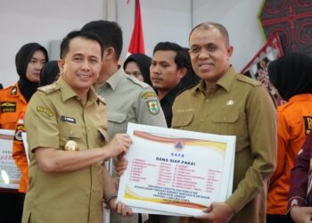 Pj Bupati Langkat Laporkan Banjir Tanjung Pura ke BNPB, Terima DSP Rp200 Juta untuk Penanganan Bencana