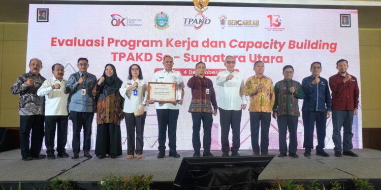 Langkat Raih Penghargaan Kabupaten Terbaik dalam Perluasan Akses Keuangan Tahun 2024