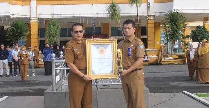 Apel Gabungan Penghujung Tahun 2024, Sekda Hendra Putra Apresiasi Sejumlah Prestasi yang Diraih Pasbar