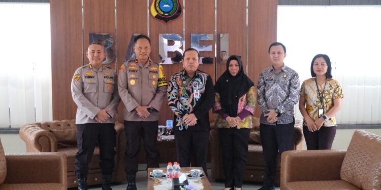 Kakanwil Kemenkumham Babel Kunjungi Polda Babel, Bahas Persiapan SKB Kesamaptaan CPNS 2024