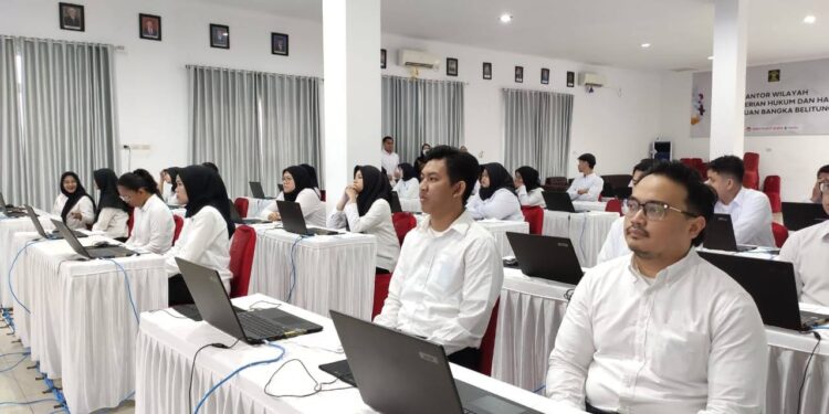 288 Peserta CPNS Kemenkumham Babel Ikuti Seleksi Kompetensi Bidang