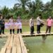 Polsek Lembah Melintang Lakukan Pendampingan Kelompok Budi Daya Pengembangan Ikan Air Tawar