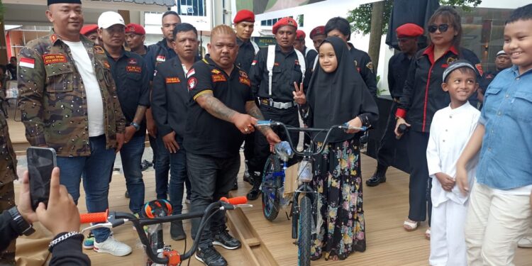 Anak Panti Asuhan Kota Medan Terima Tali Asih dari DPD GRIB Jaya Sumut