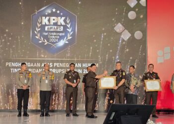 Kejati Sumut Raih Terbaik I KPK Award 2024 untuk Penanganan Perkara Korupsi