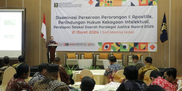 Capaian Pelayanan Administrasi Hukum Umum di Kemenkumham Babel Selama Tahun 2024