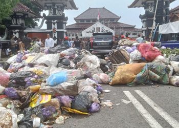 Hadiah Ulang Tahun Bupati Pemalang, Warga Hadiahi Dua Truk Berisi Sampah