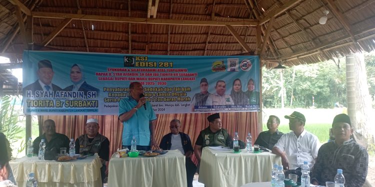 Syah Afandin: Prioritaskan Perbaikan Jalan dan Layanan Kesehatan Gratis bagi Warga Langkat