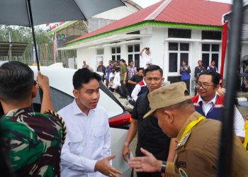 Wapres Gibran Tinjau Gerbang Tol Tanjung Pura, Pastikan Kelancaran Nataru 2024/2025