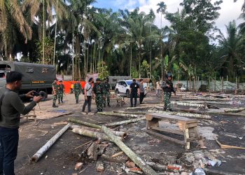 Gabungan Personel TNI-Polri Gerebek 5 Sarang Narkoba di Sumut