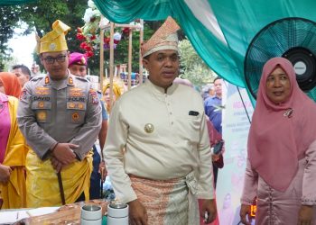 Pj Bupati Langkat Resmi Buka Pameran Pembangunan dan Bazar UMKM Meriahkan HUT ke-275