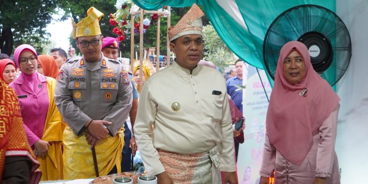 Pj Bupati Langkat Resmi Buka Pameran Pembangunan dan Bazar UMKM Meriahkan HUT ke-275