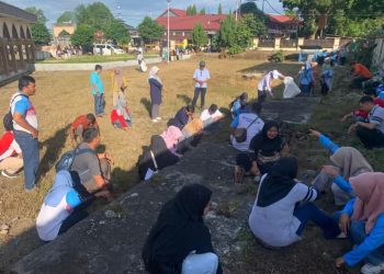 Sambut Hari Jadi ke-21, Pemkab Pasbar Gelar Gotong Royong Bersama