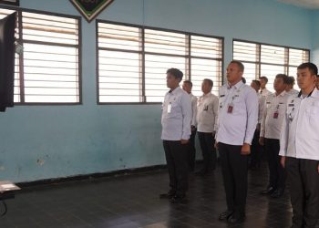 ASN Rutan Pemalang Ikuti Apel Bersama Empat Kementerian,Sambut Tahun Baru