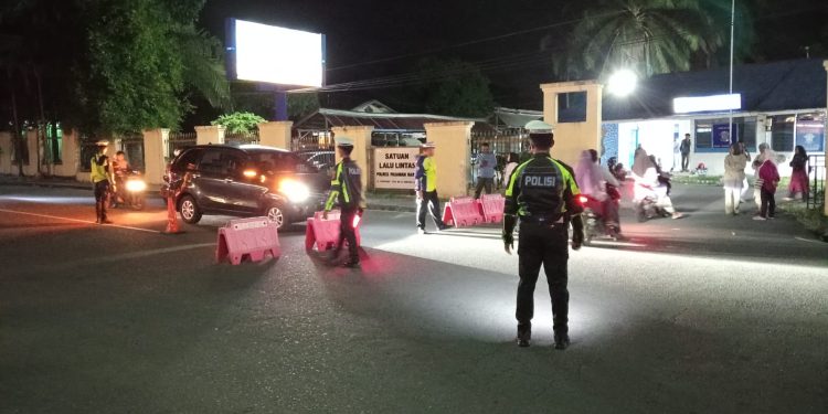 Puluhan Ranmor Diamankan Satlantas Polres Pasaman Barat Dalam Antisipasi Balap Liar