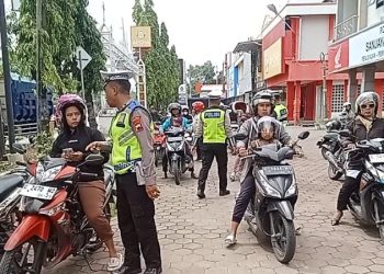 Puluhan Pelanggar Lalulintas Terjaring Dalam Operasi Gabungan di Pemalang