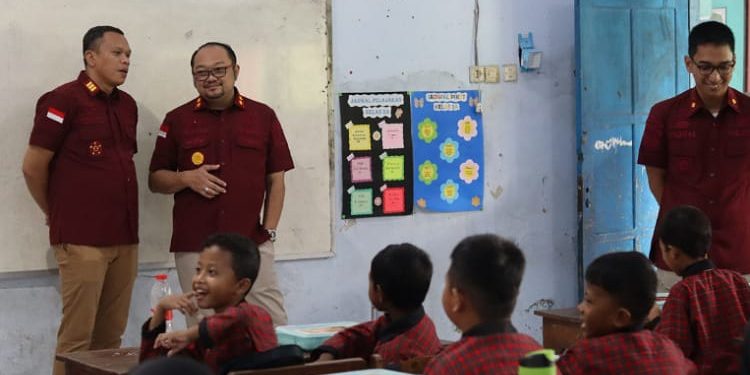 Karutan Pemalang Ikuti Kegiatan Pembagian Makanan Bergizi Gratis