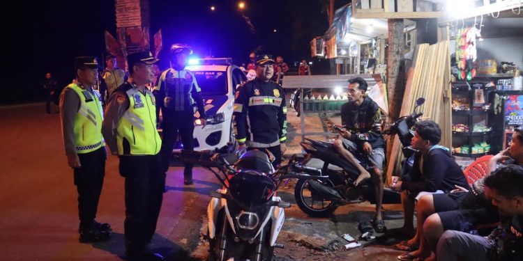 Kegiatan Rutin, Polres Pasaman Barat Gelar Patroli KRYD Cegah Aksi Balap Liar dan Tawuran
