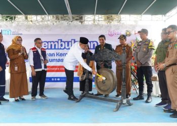 Sinergi Pemkab Langkat dan PT Hutama Karya: Perangi Kemiskinan Ekstrem dan Stunting demi Masa Depan Generasi Sehat