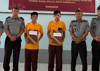 Upacara Penyerahan Remisi Khusus Hari Raya Imlek Tahun 2025