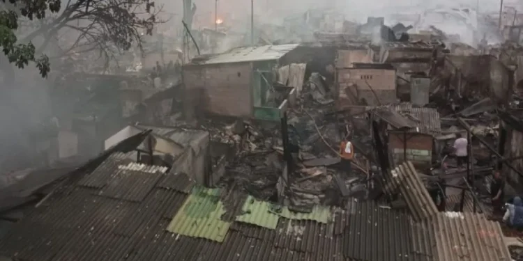 Kebakaran di Kemayoran Gempol Hanguskan Lebih Dari 500 Rumah