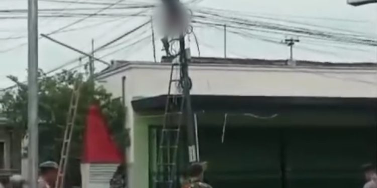 Petugas Wi-Fi di Nganjuk Tewas Tersengat Listrik Saat Perbaiki Kabel
