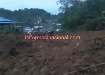 Tanah Longsor di Desa Telagah, Kabupaten Langkat, Putuskan Jalur Alternatif ke Kabupaten Karo