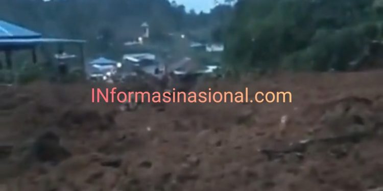 Tanah Longsor di Desa Telagah, Kabupaten Langkat, Putuskan Jalur Alternatif ke Kabupaten Karo